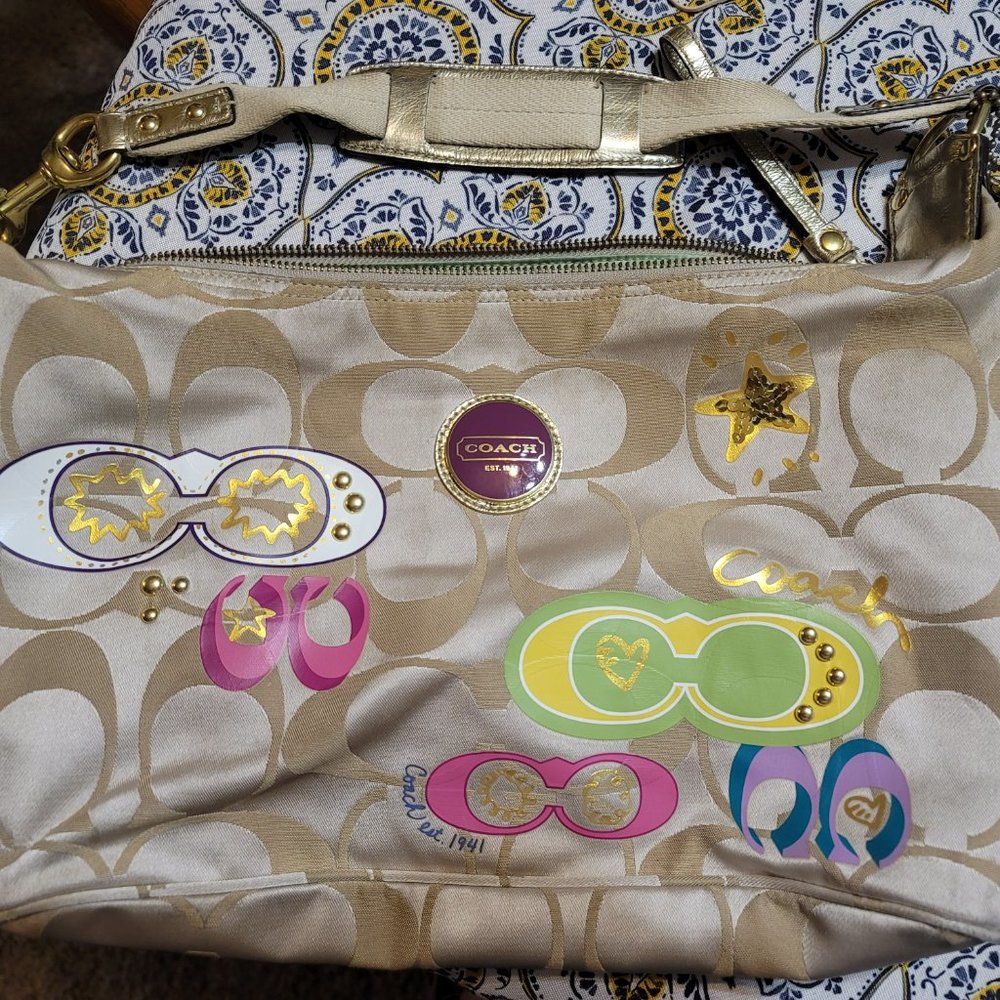 Coach Tan Shoulder Bag